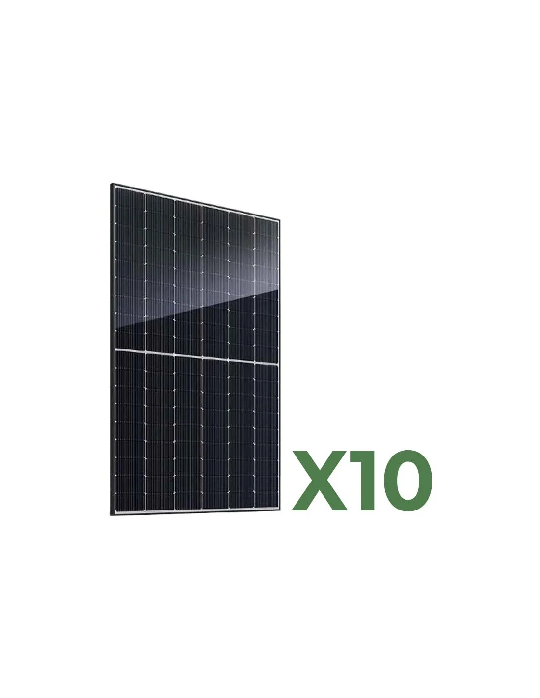 Comprare Set di 10 Pannelli solari fotovoltaici bifacciali 600W tot. 6000W mono JA Solar in offerta