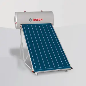 Acquista Pannello Solare Termico Acqua Calda BOSCH Tetto Piano 200 Litri in vendita