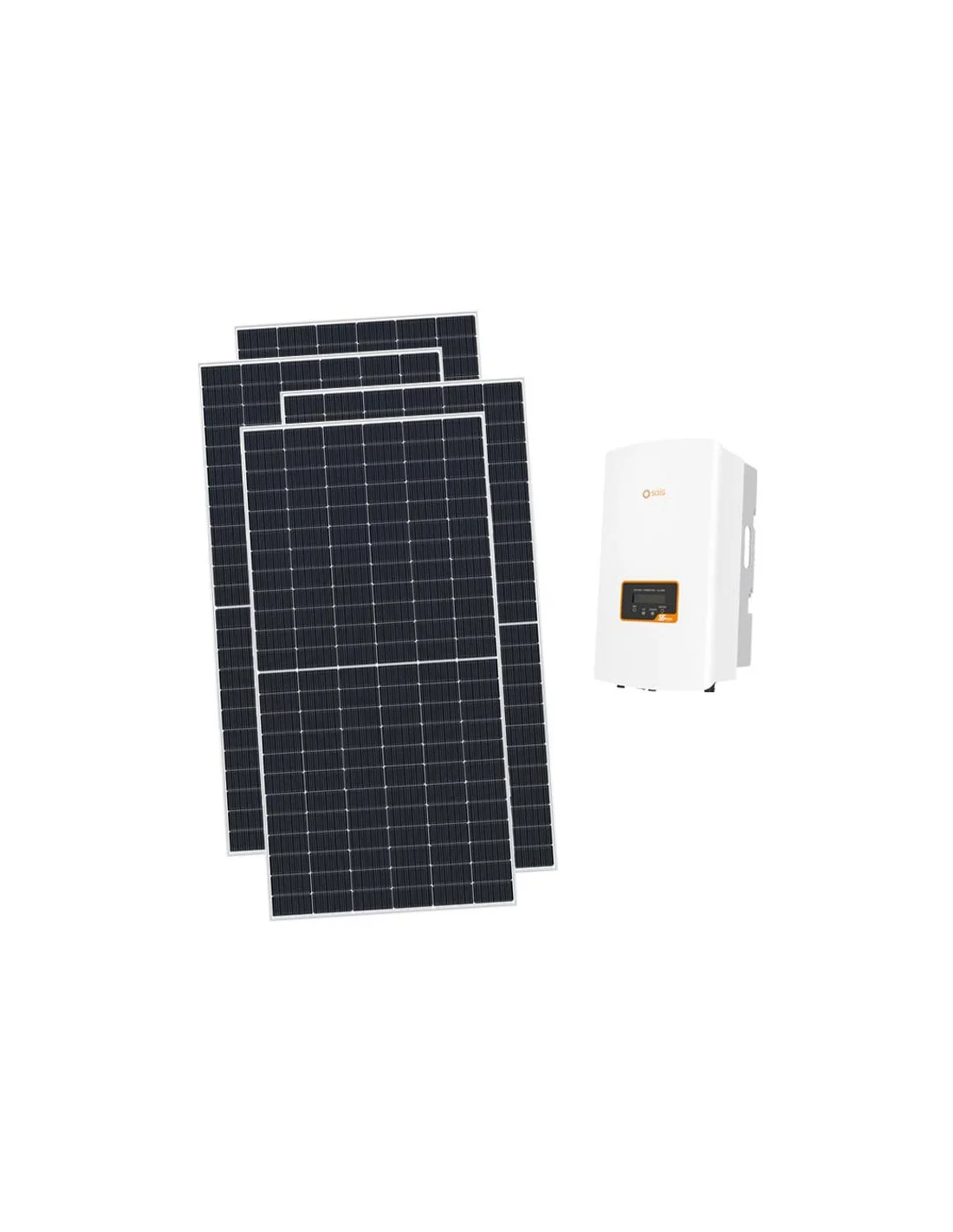 Acquista Kit fotovoltaico trifase 9945W inverter Solis di stringa 10kW connesso in rete in offerta