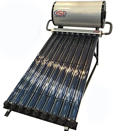 Acquista Pannello Solare termico 200 litri circolazione naturale in pressione 15 Tubi Heat Pipe