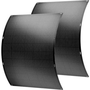 Comprare Set di 2 pannelli solari flessibili plug and play 400W Urban Center Nero