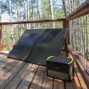 Acquista pannello solare monocristallino GOAL ZERO Boulder Briefcase 200W 22V L70xH101cm vendita